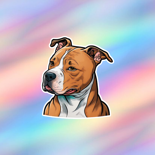 American Staffordshire Terrier Single Sticker