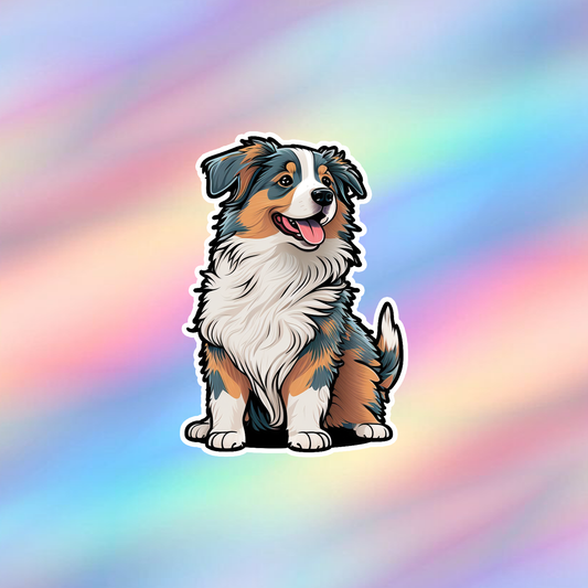 Australian Shepherd Single Sticker