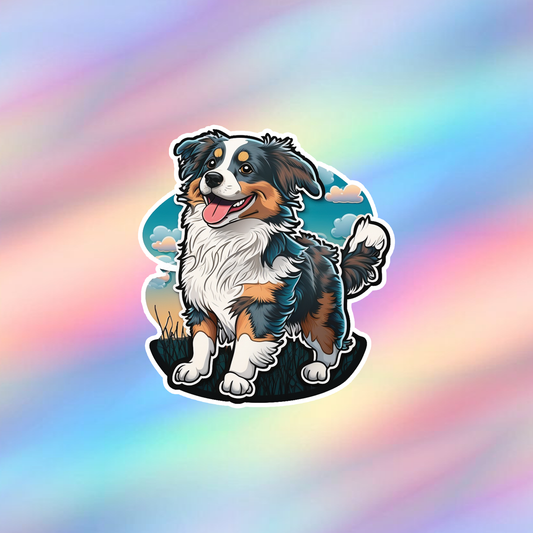 Australian Shepherd Single Sticker