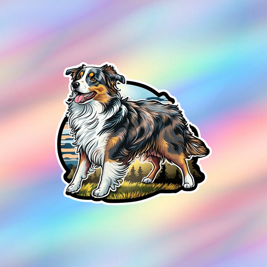 Australian Shepherd Single Sticker