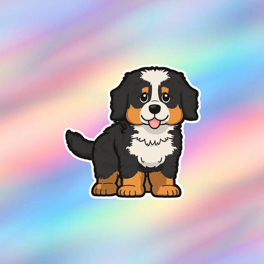 Bernese Mountain Dog Single Sticker