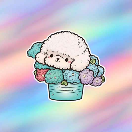 Bichon Frise Single Sticker