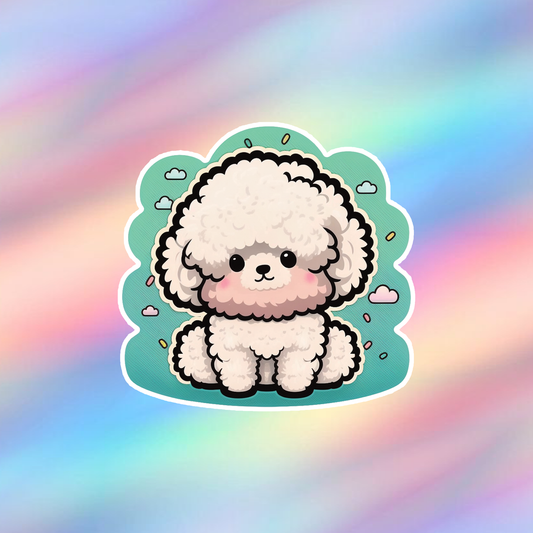 Bichon Frise Single Sticker