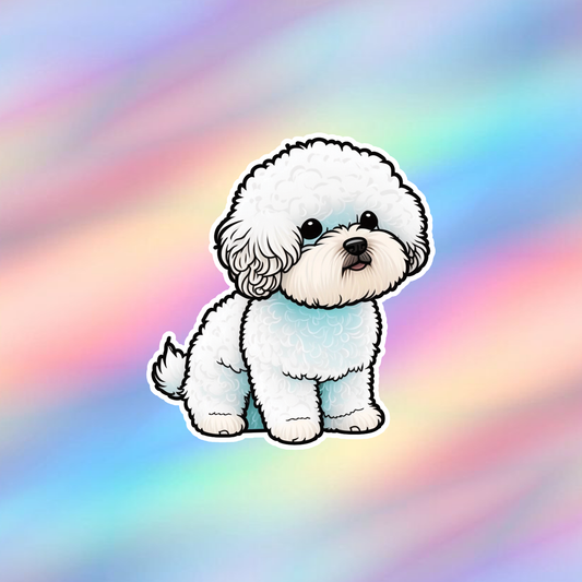 Bichon Frise Single Sticker