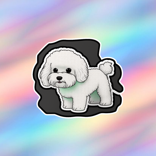 Bichon Frise Single Sticker