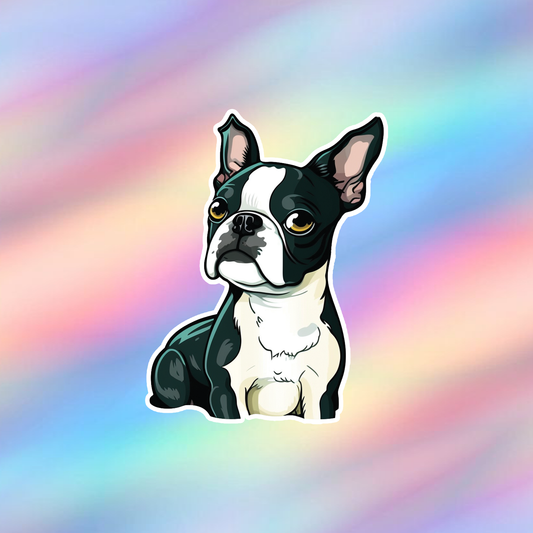 Boston Terrier Single Sticker