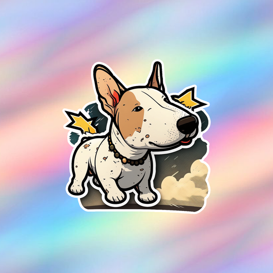 Bull Terrier Single Sticker