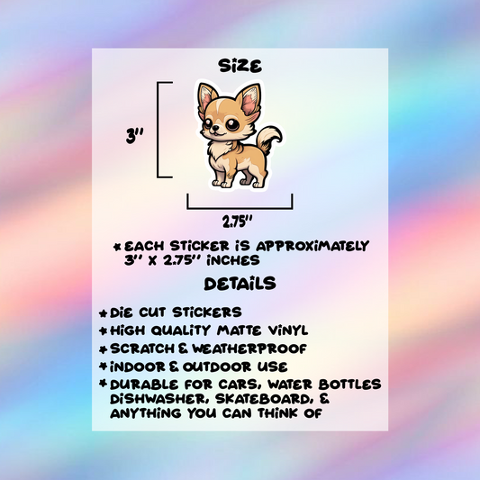 Chihuahua Single Sticker