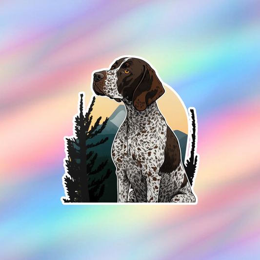 German Shorthaired Pointer Single Sticker