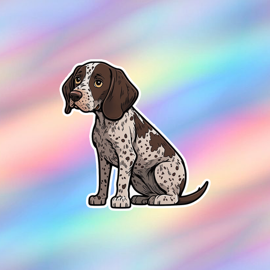 German Shorthaired Pointer Single Sticker