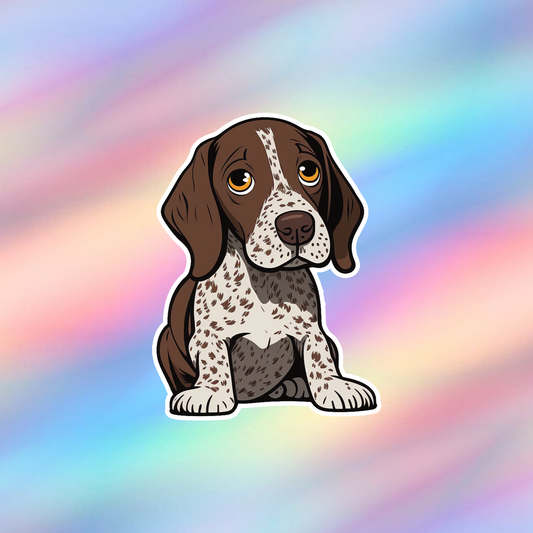 German Shorthaired Pointer Single Sticker