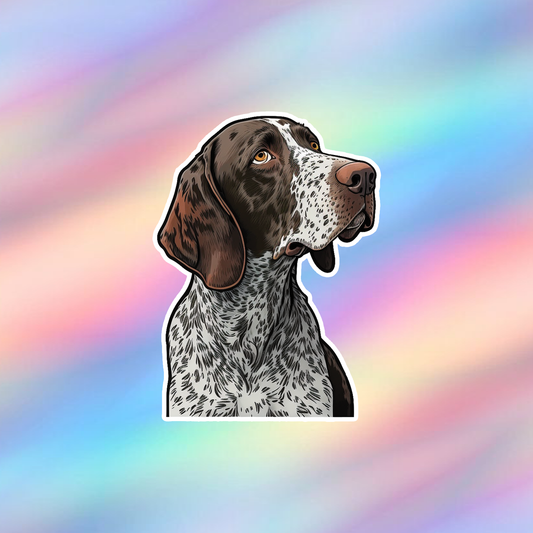 German Shorthaired Pointer Single Sticker