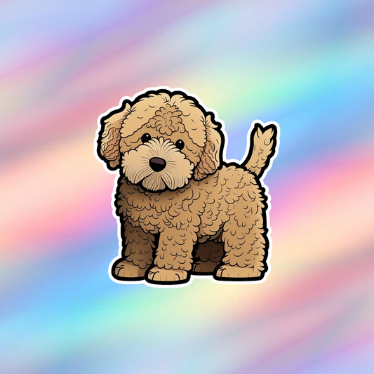 Goldendoodle Single Sticker