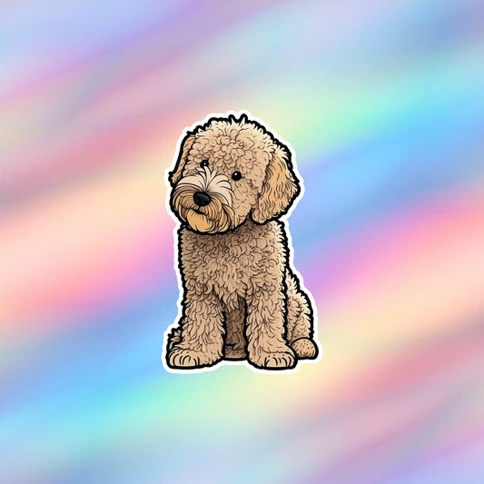 Goldendoodle Single Sticker