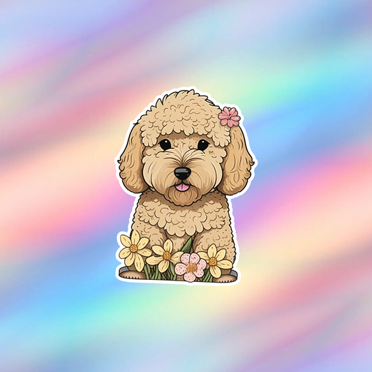 Goldendoodle Single Sticker