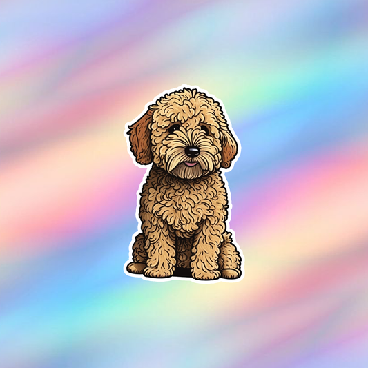 Goldendoodle Single Sticker