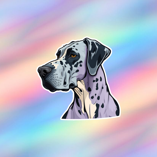 Great Dane Single Sticker