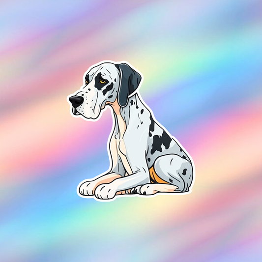 Great Dane Single Sticker