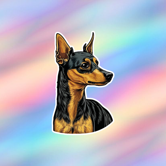 Miniature Pinscher Single Sticker