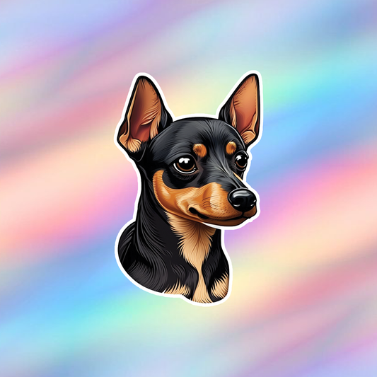 Miniature Pinscher Single Sticker