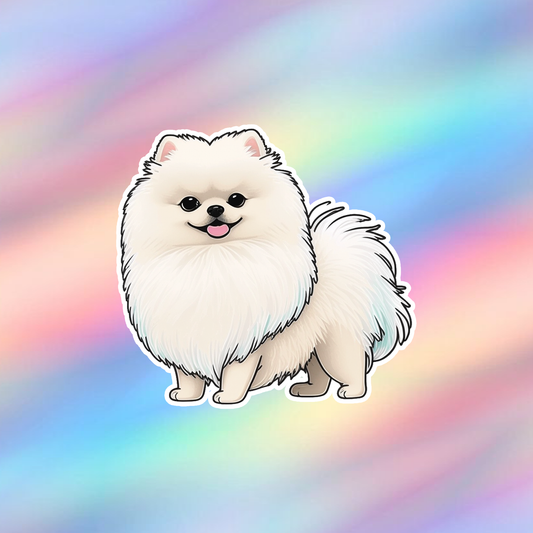 Pomeranian Single Sticker