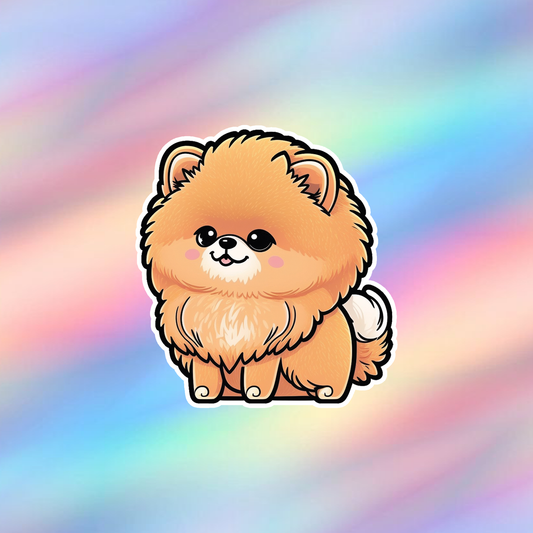 Pomeranian Single Sticker