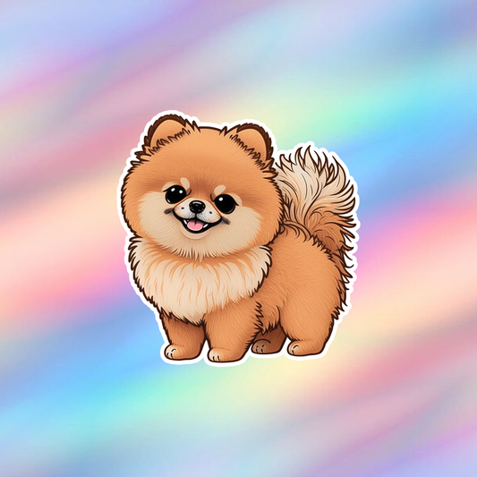 Pomeranian Single Sticker