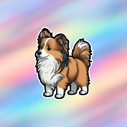 Shetland Sheepdog Single Sticker