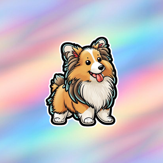 Shetland Sheepdog Single Sticker