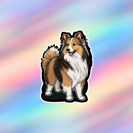 Shetland Sheepdog Single Sticker