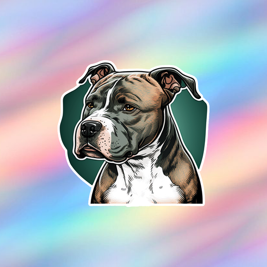 Staffordshire Bull Terrier Single Sticker