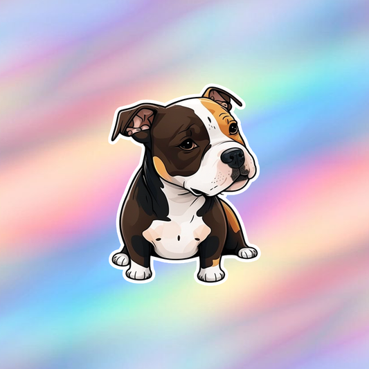 Staffordshire Bull Terrier Single Sticker