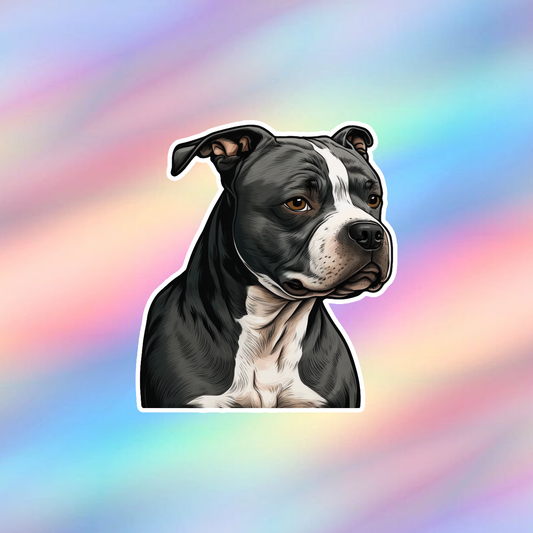 Staffordshire Bull Terrier Single Sticker