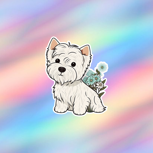West Highland White Terrier Single Sticker