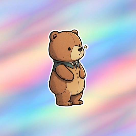 Bear Single Sticker