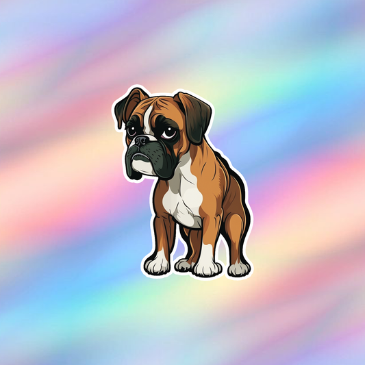 Boxer Single Sticker