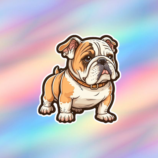 Bulldog Single Sticker