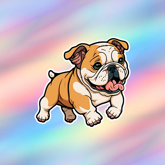 Bulldog Single Sticker