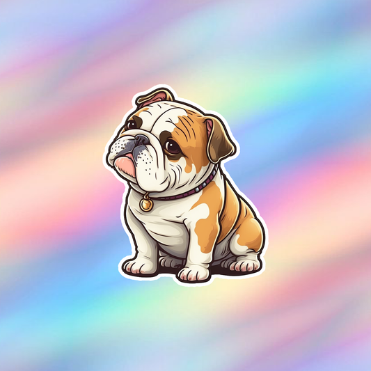 Bulldog Single Sticker