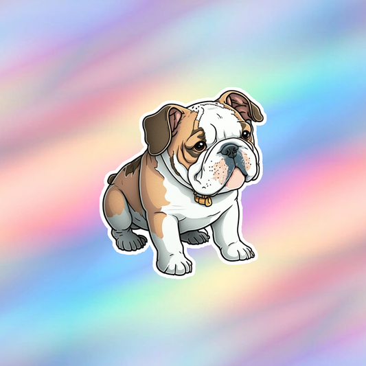 Bulldog Single Sticker