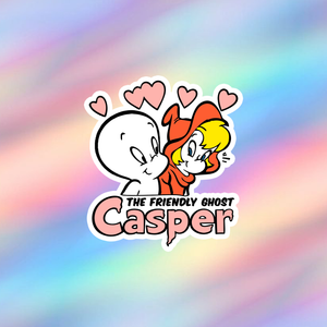 Halloween Casper Sticker (3 Inch)