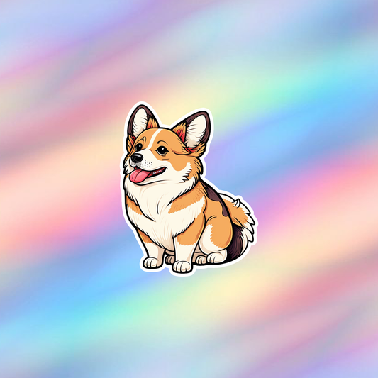 Corgi Single Sticker