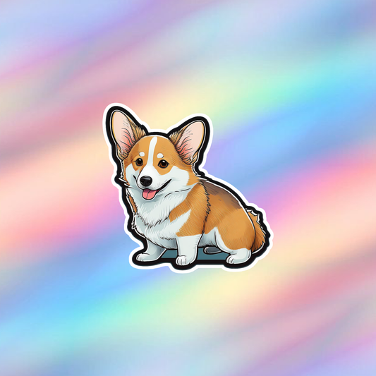 Corgi Single Sticker