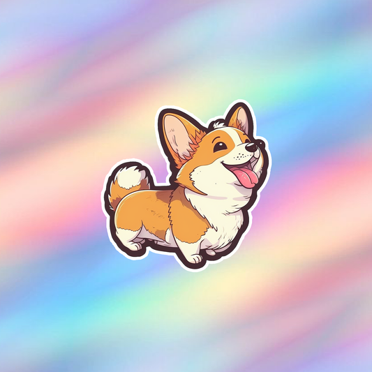 Corgi Single Sticker