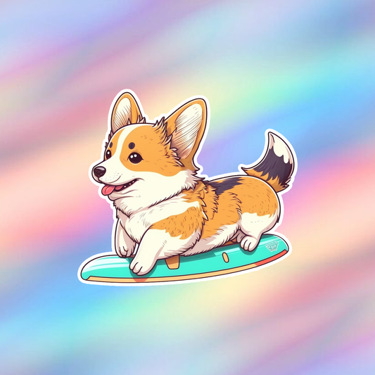 Corgi Accessories Single Sticker