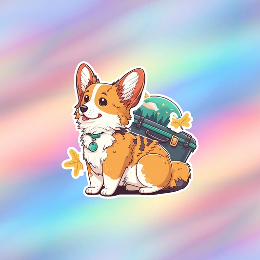 Corgi Accessories Single Sticker