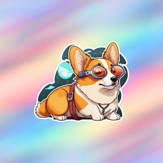 Corgi Accessories Single Sticker