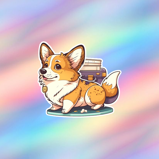 Corgi Accessories Single Sticker