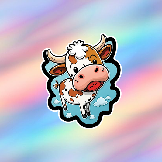 Cow Single Sticker