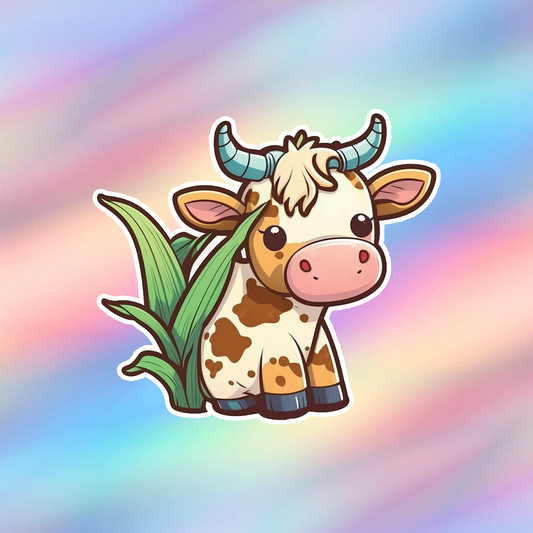 Cow Single Sticker